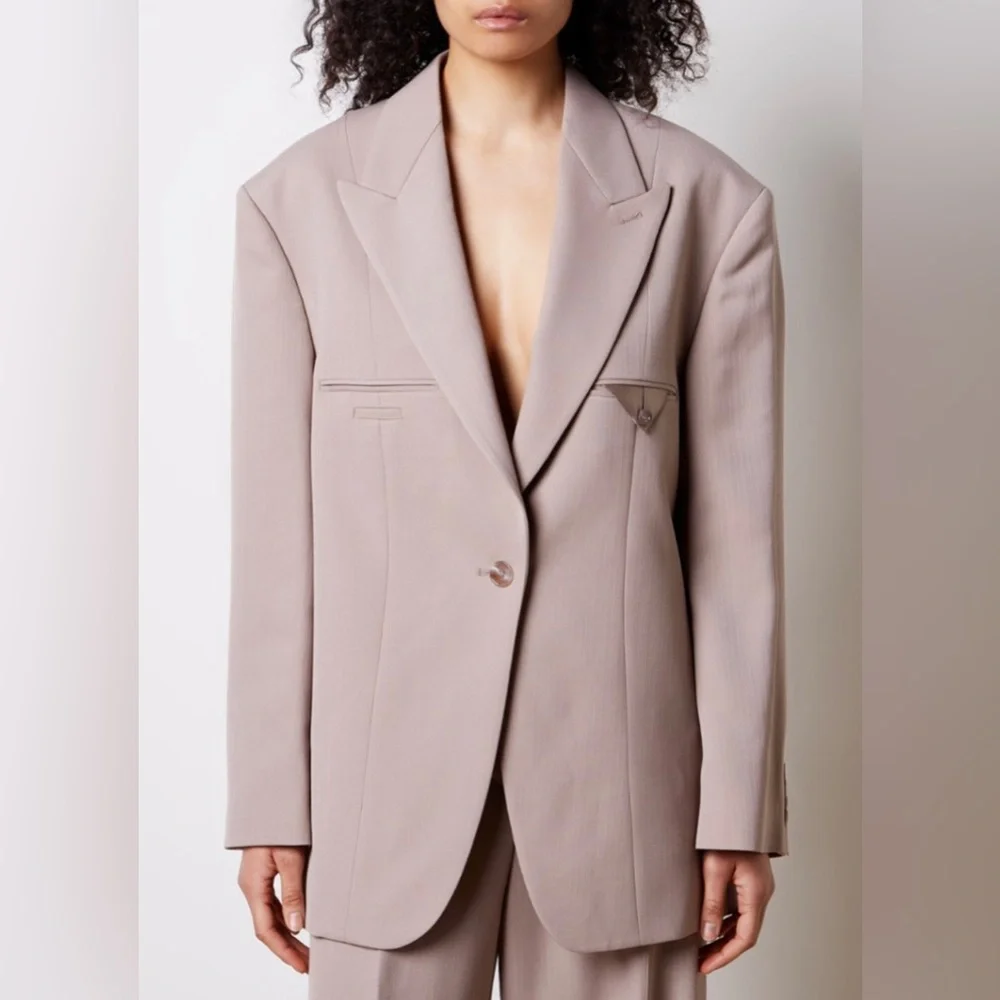 Acne Studios Blazer, 34, Cold Beige - Picture 2 of 16
